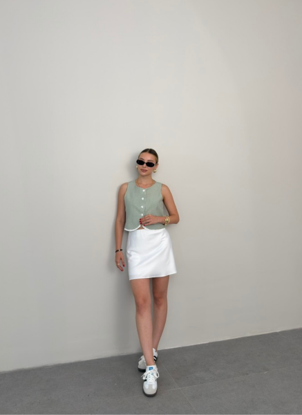 YEŞİL PÖTİKARE YELEK