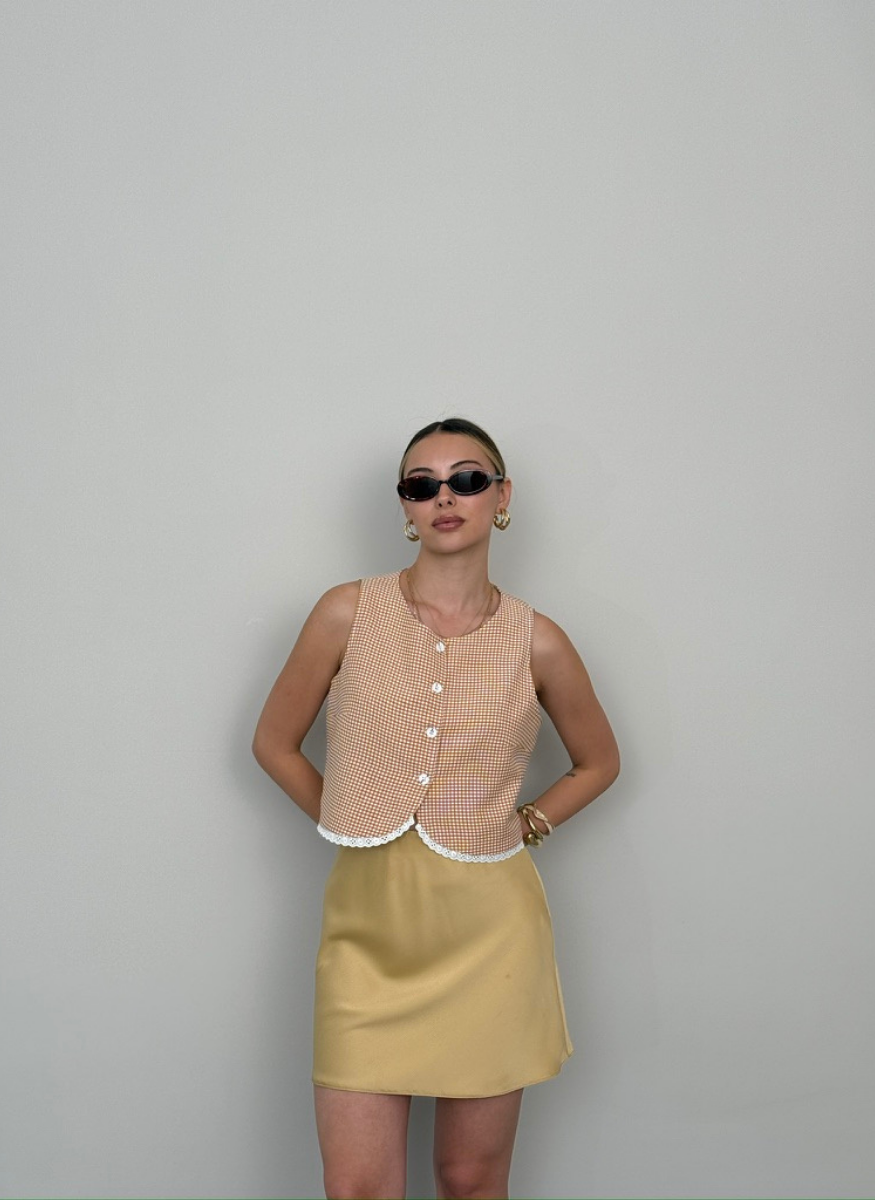 TURUNCU PÖTİKARE YELEK