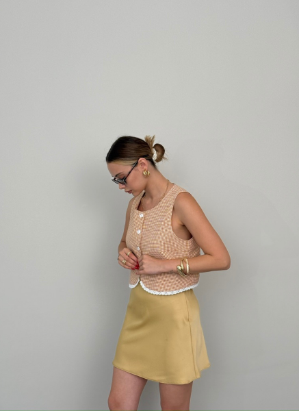 TURUNCU PÖTİKARE YELEK