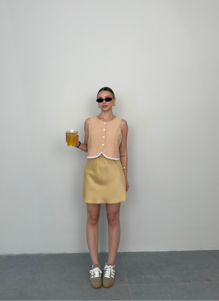 TURUNCU PÖTİKARE YELEK