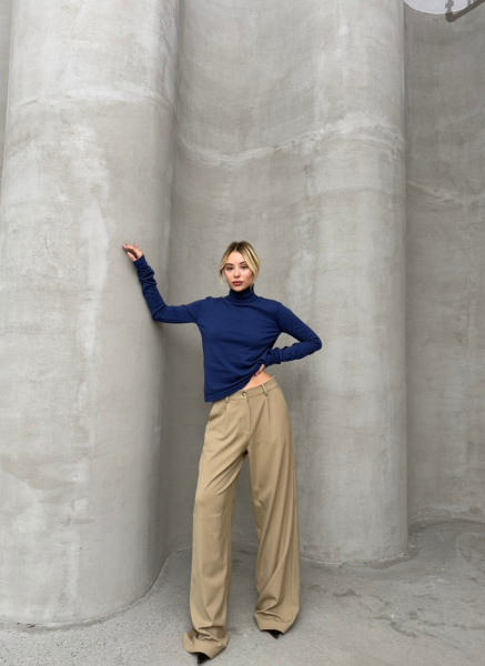 LACİVERT TRİKO CORSSMAN KAZAK