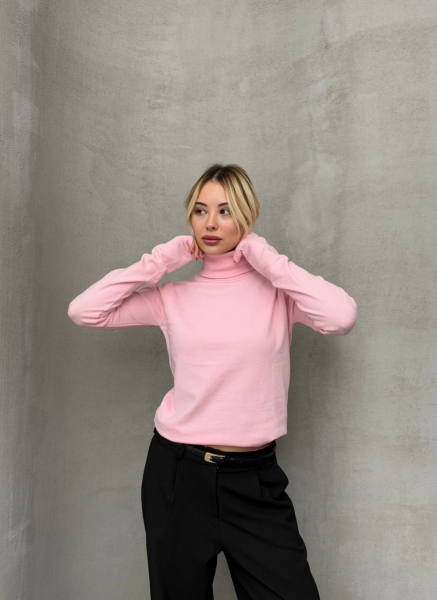 PEMBE TRİKO CORSSMAN KAZAK