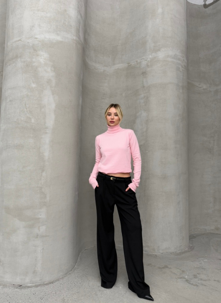 PEMBE TRİKO CORSSMAN KAZAK