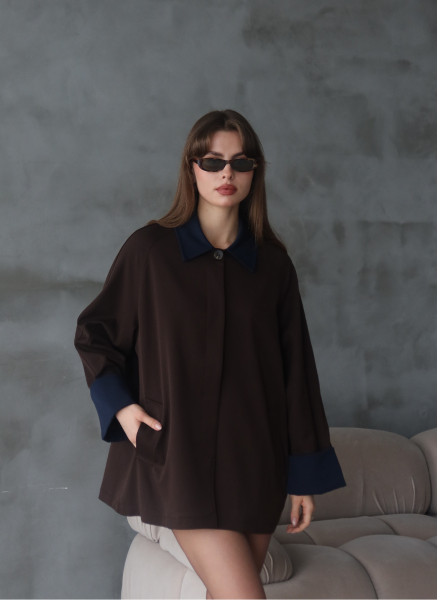 KAHVE GABARDİN TAKIM