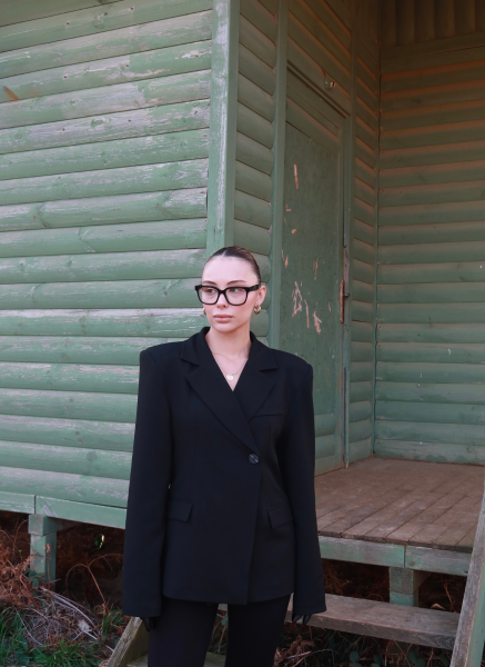 SİYAH POLİVİSKON CEKET