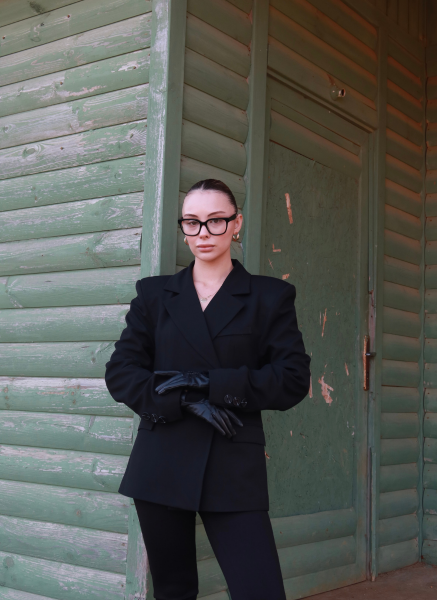 SİYAH POLİVİSKON CEKET