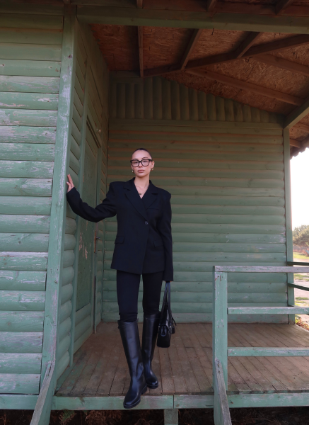 SİYAH POLİVİSKON CEKET