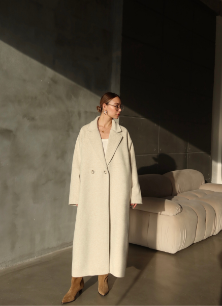 BEJ KAŞE OVERSİZE KABAN