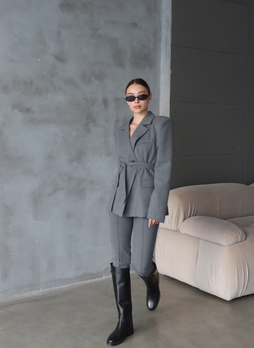 ANTRASİT VATKALI CEKET