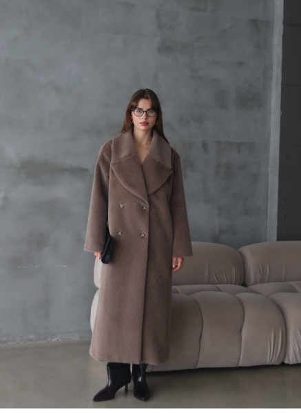 VİZON KUŞAKLI SUNİ KÜRK KABAN