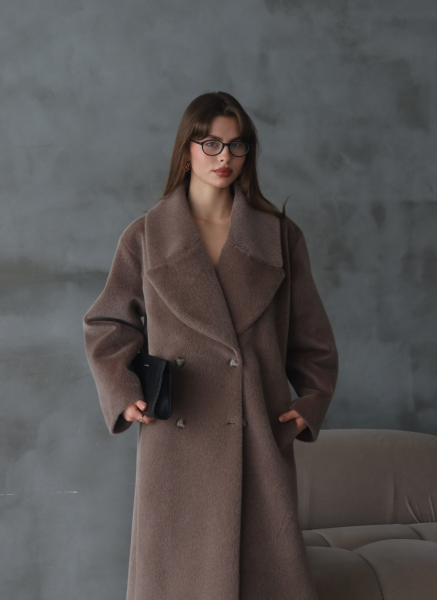 VİZON KUŞAKLI SUNİ KÜRK KABAN