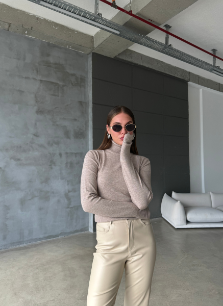 VİZON TRİKO BOĞAZLI KAZAK